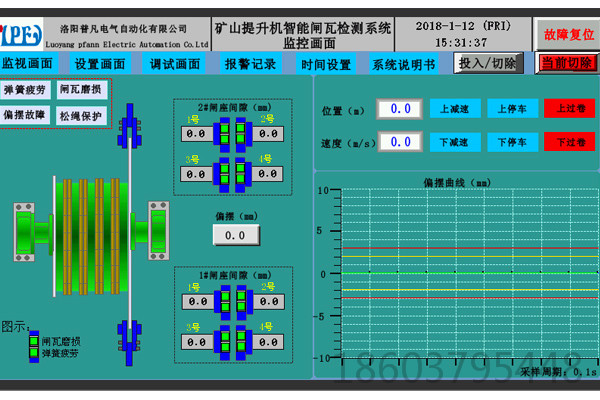 淺談礦井提升機(jī)閘瓦間隙保護(hù)裝置的作用及檢測(cè)功能